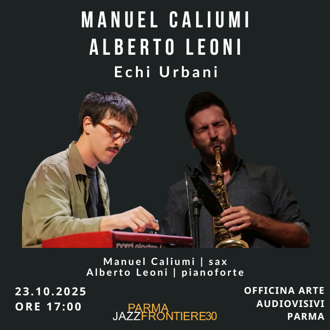 MANUEL CALIUMI E ALBERTO LEONI "Echi Urbani"- Esito Laboratorio