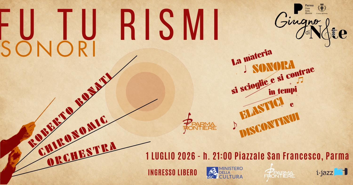 CONCERTO CHIRONOMIC ORCHESTRA  1 LUGLIO - FUTURISMI SONORI