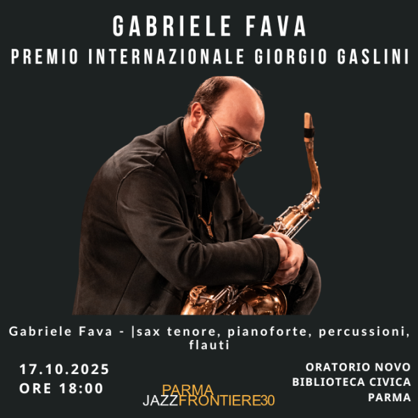 PREMIO INTERNAZIONALE GIORGIO GASLINI - GABRIELE FAVA “Peregrinus”